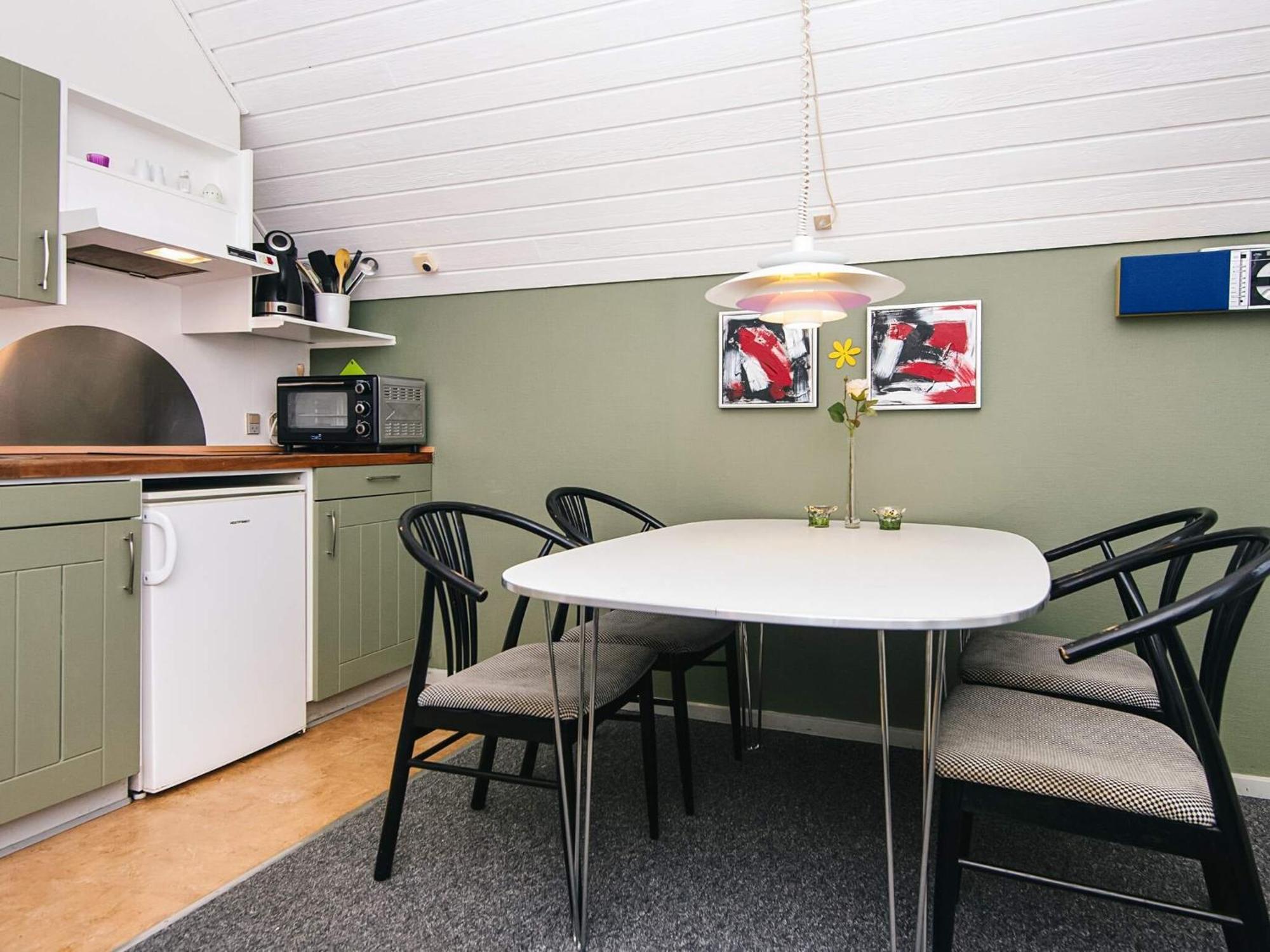 4 Person Holiday Home In R M Sønderby Exteriör bild